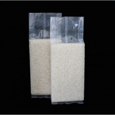 Regular size transparent three-side sealed vacuum bags