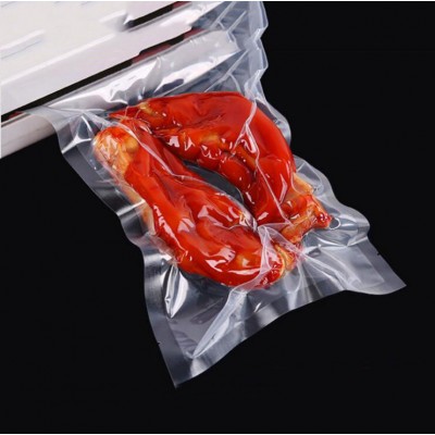 sous vide embossed plastic biodegradable sealer sealed storage vacuum bag for food packaging